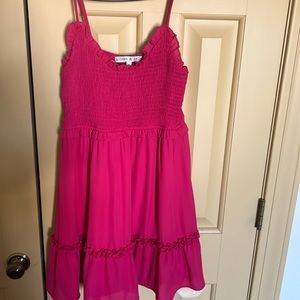 Hot Pink Summer Dress